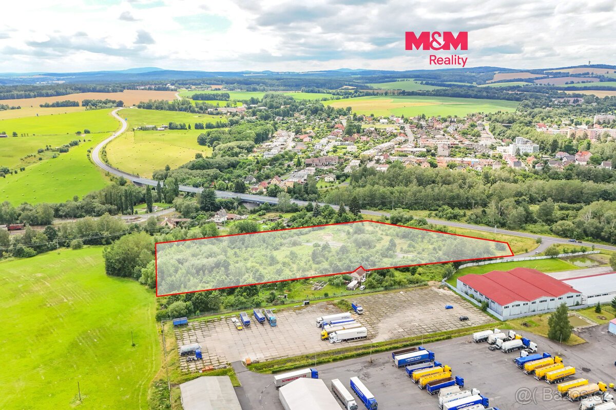 Prodej komerčního pozemku, 21 667 m² Cheb