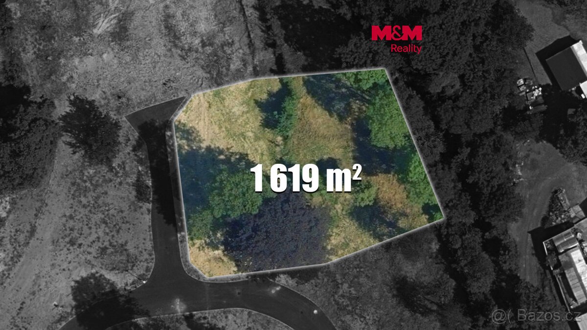 Prodej pozemku k bydlení, 1619 m², Podhořany u Ronova