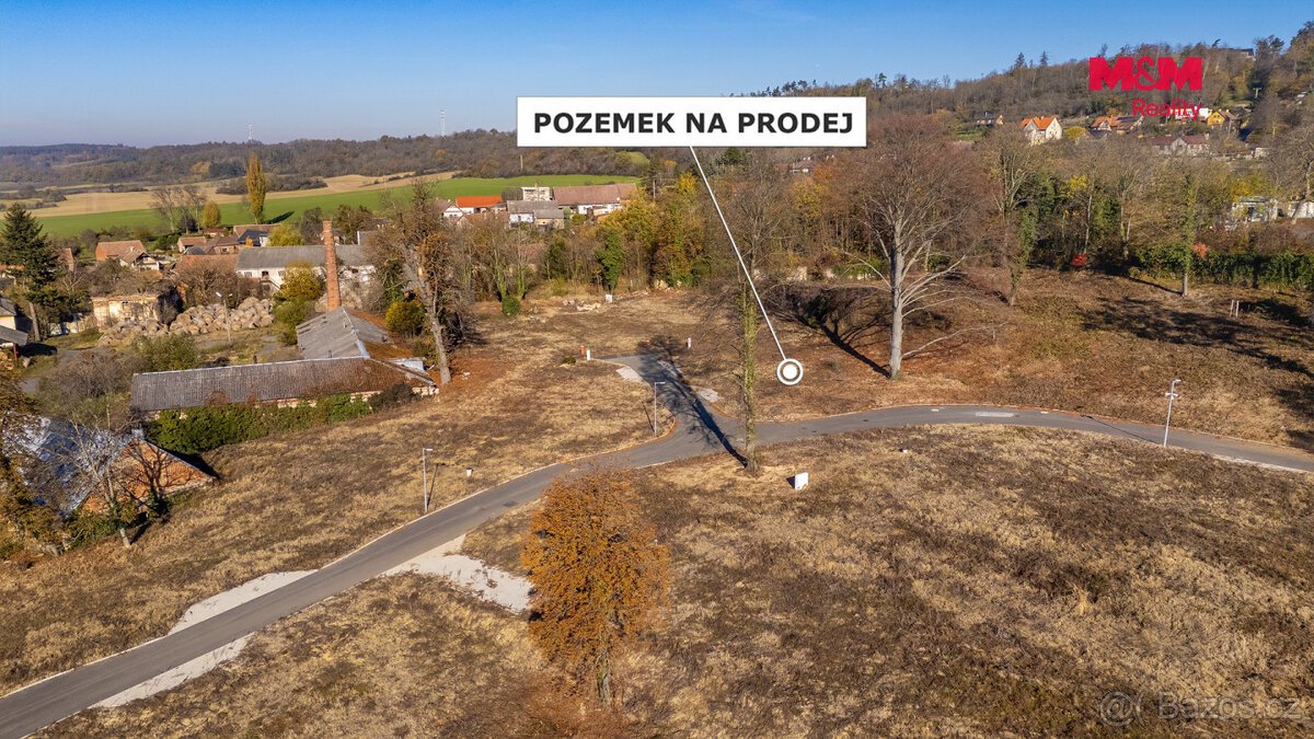 Prodej pozemku k bydlení, 1619 m², Podhořany u Ronova