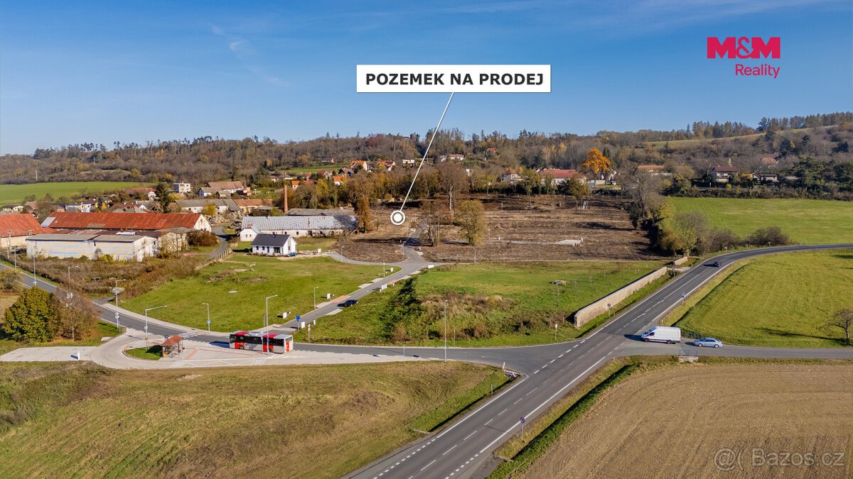 Prodej pozemku k bydlení, 1025 m², Podhořany u Ronova