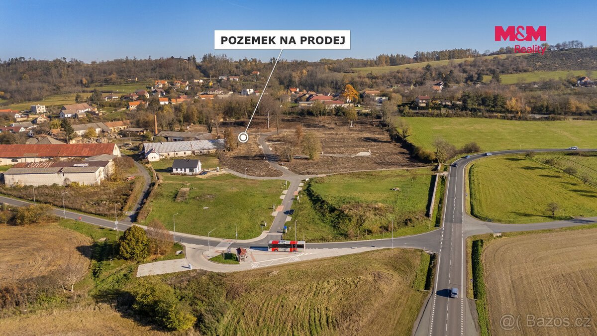 Prodej pozemku k bydlení, 1025 m², Podhořany u Ronova