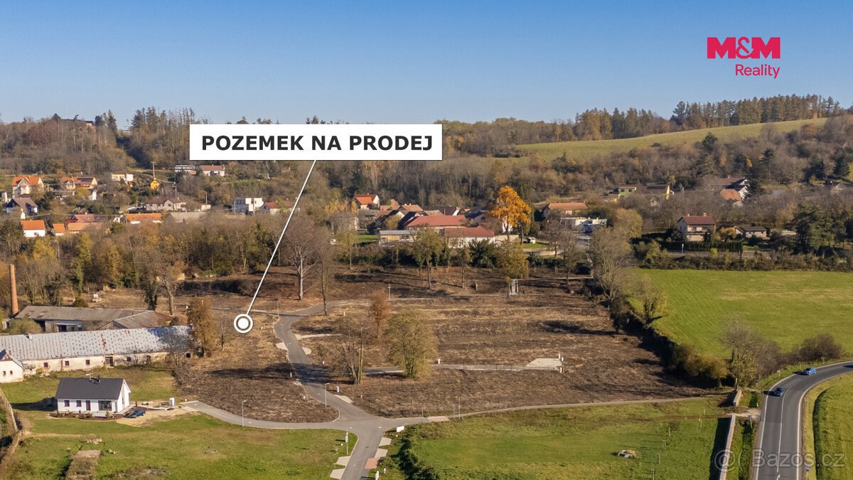Prodej pozemku k bydlení, 1025 m², Podhořany u Ronova