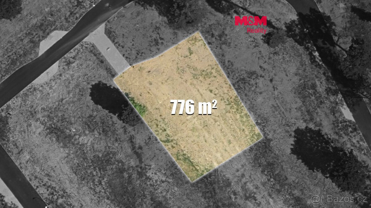 Prodej pozemku k bydlení, 776 m², Podhořany u Ronova