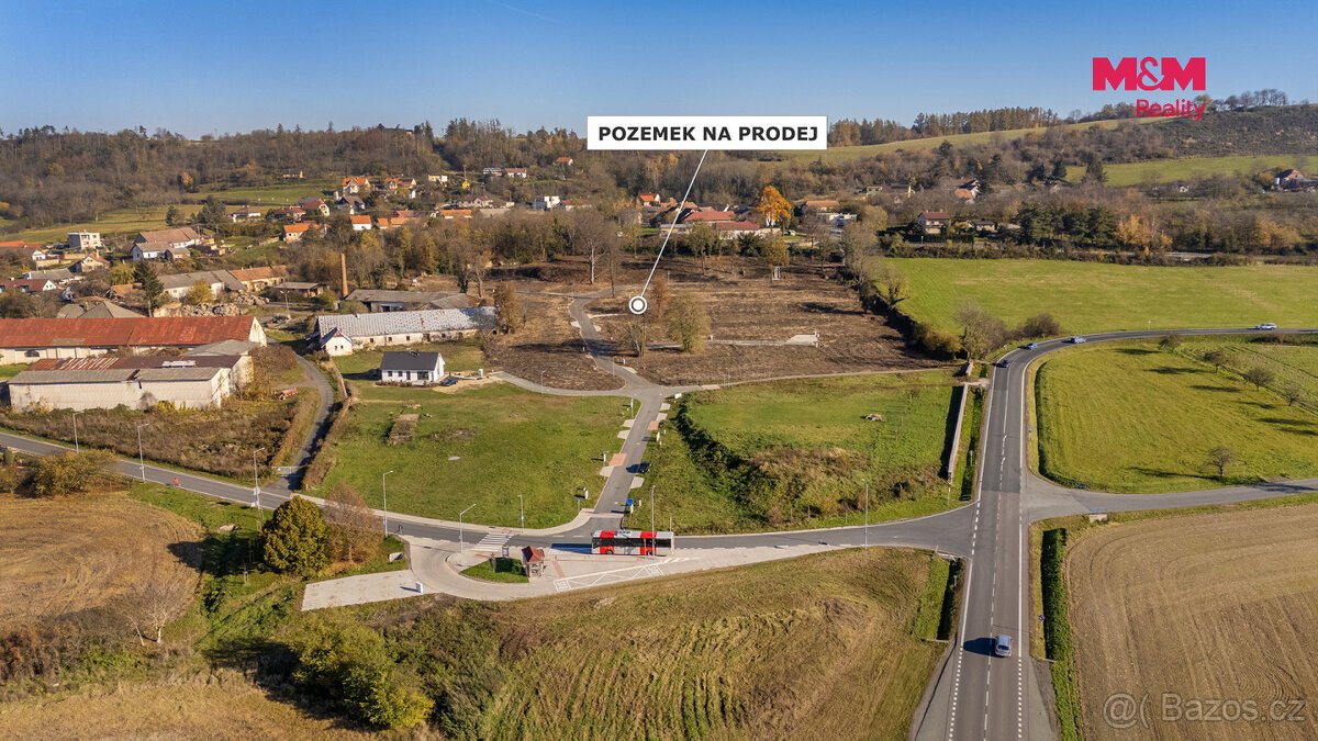 Prodej pozemku k bydlení, 776 m², Podhořany u Ronova