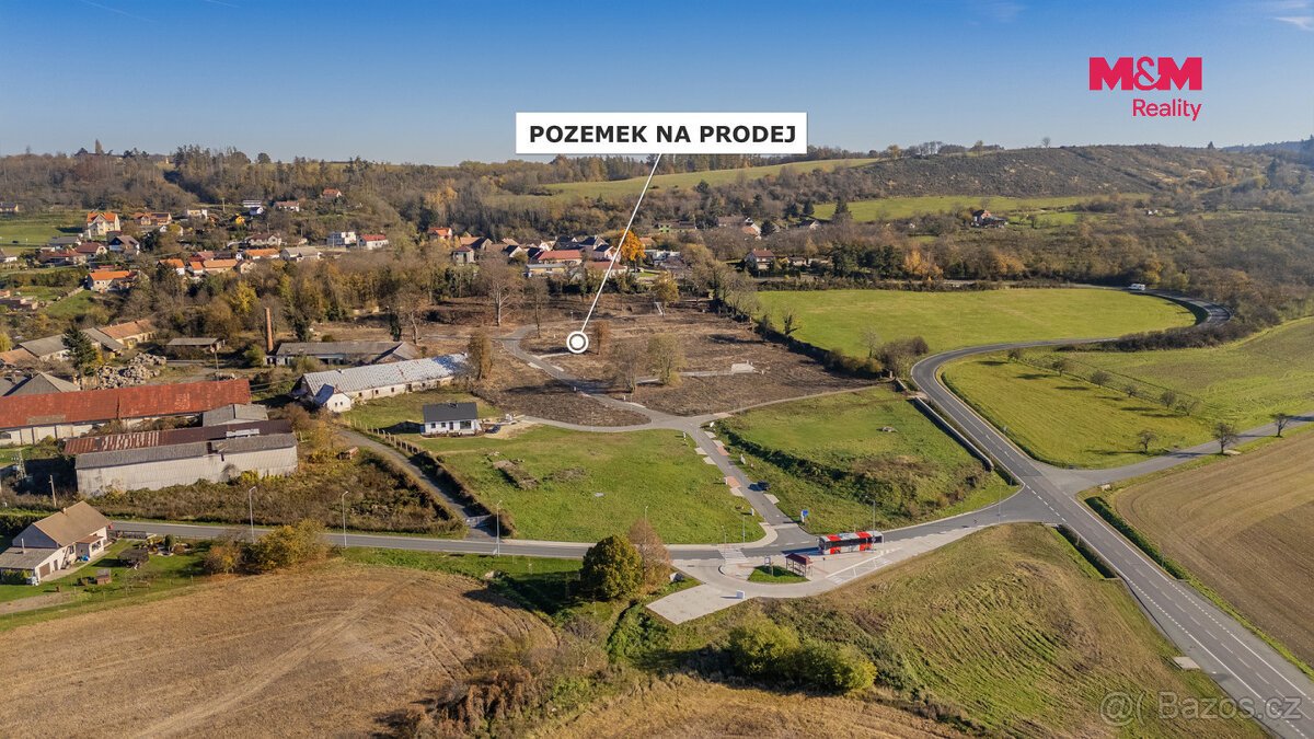 Prodej pozemku k bydlení, 776 m², Podhořany u Ronova