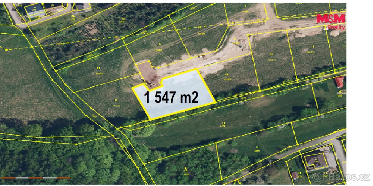 Prodej pozemku k bydlení, 1547 m², Žernov, ul. Žernov