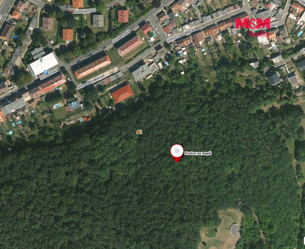 Prodej pozemku k bydlení, 1101 m², Bílina