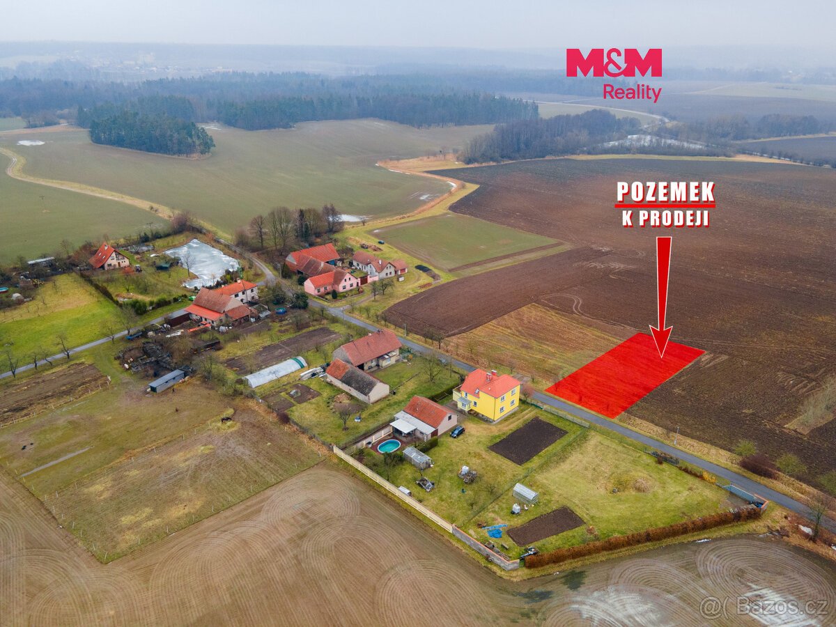 Prodej pozemku k bydlení, 1 003 m², Žíka