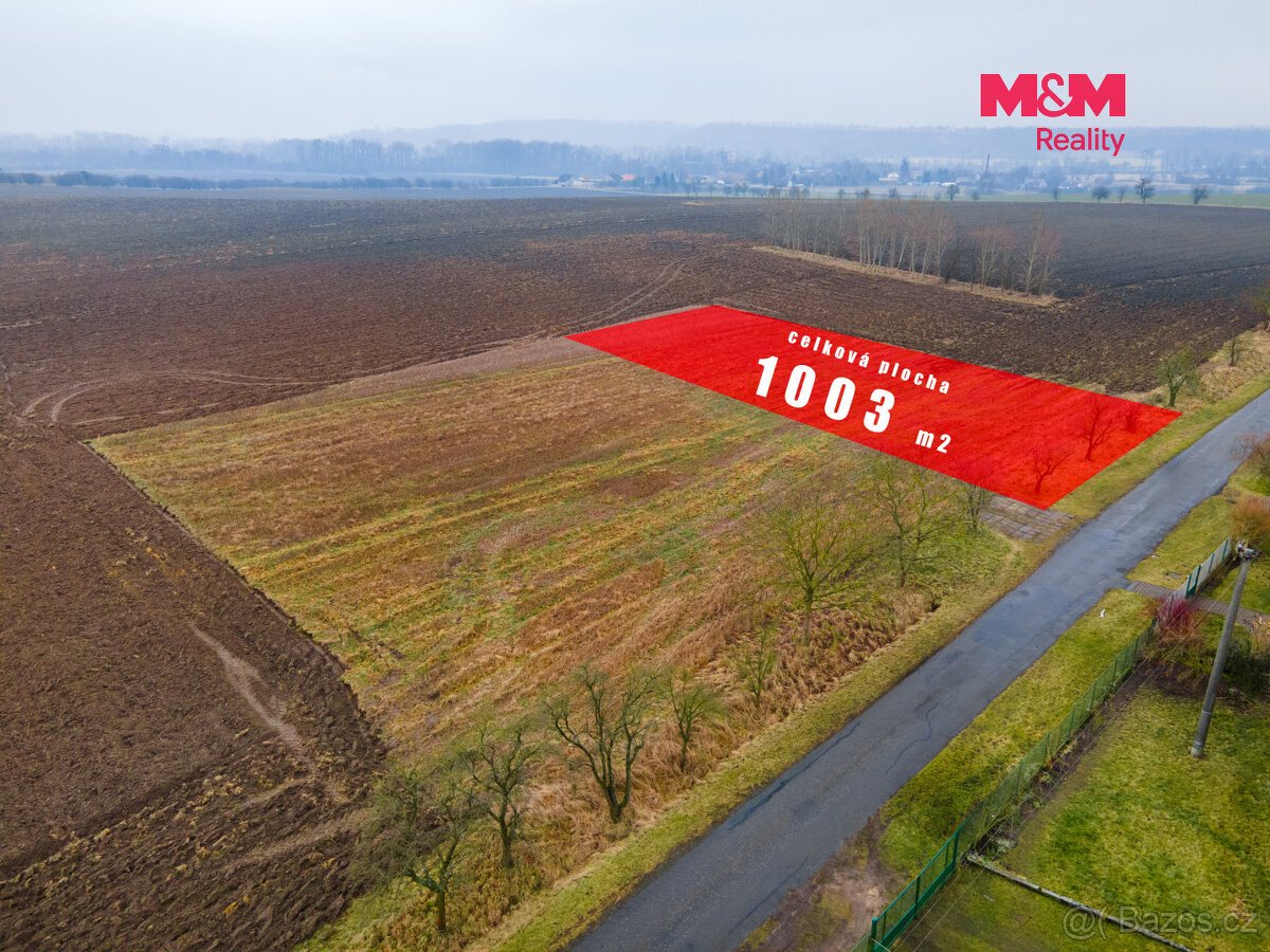 Prodej pozemku k bydlení, 1 003 m², Žíka