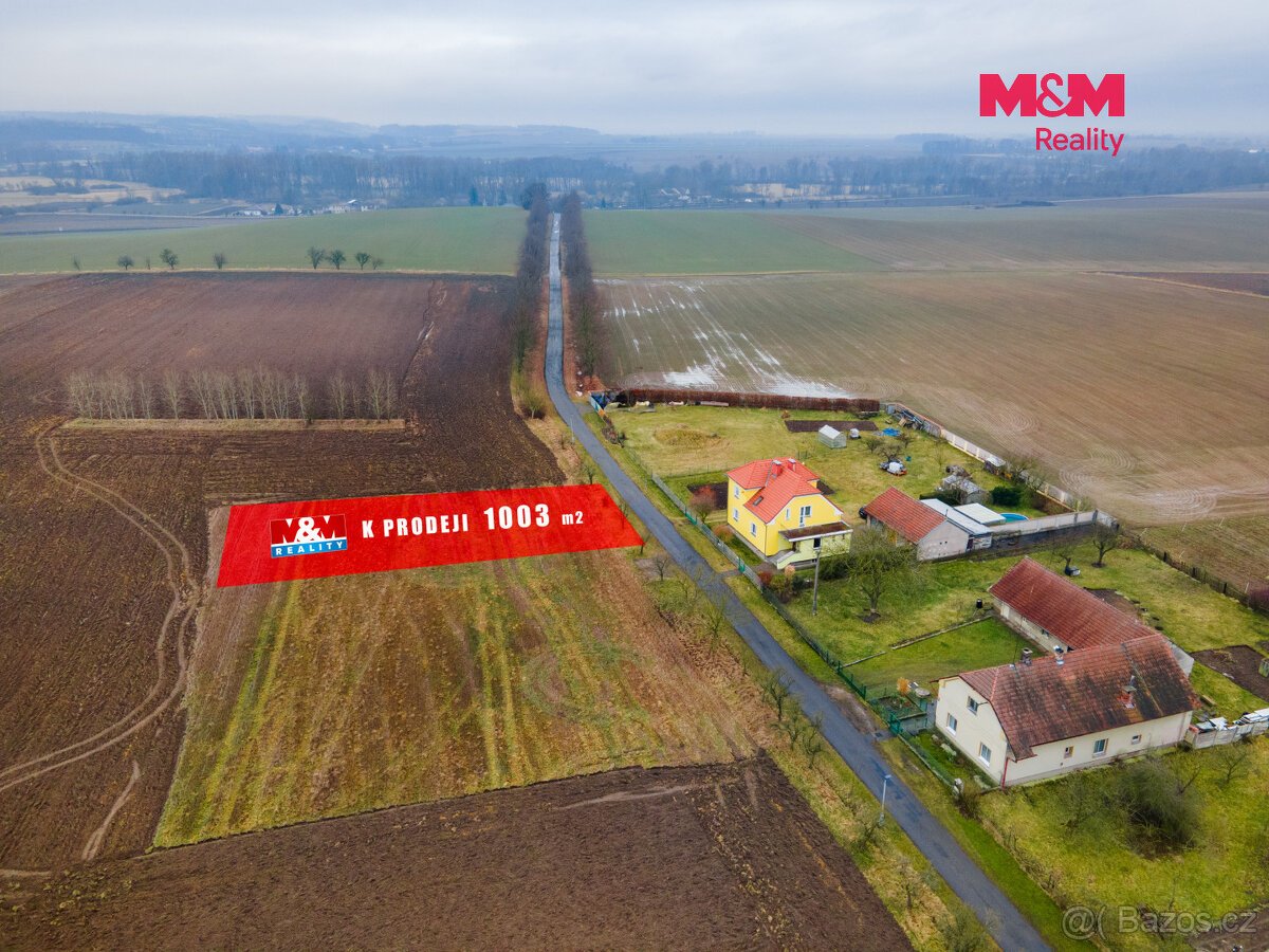 Prodej pozemku k bydlení, 1 003 m², Žíka