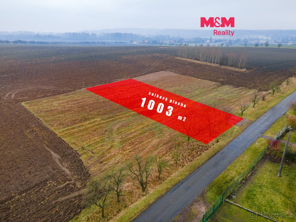 Prodej pozemku k bydlení, 1 003 m², Žíka