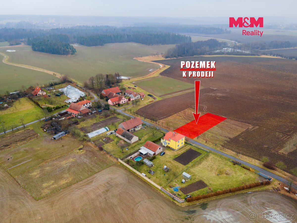 Prodej pozemku k bydlení, 1 003 m², Žíka