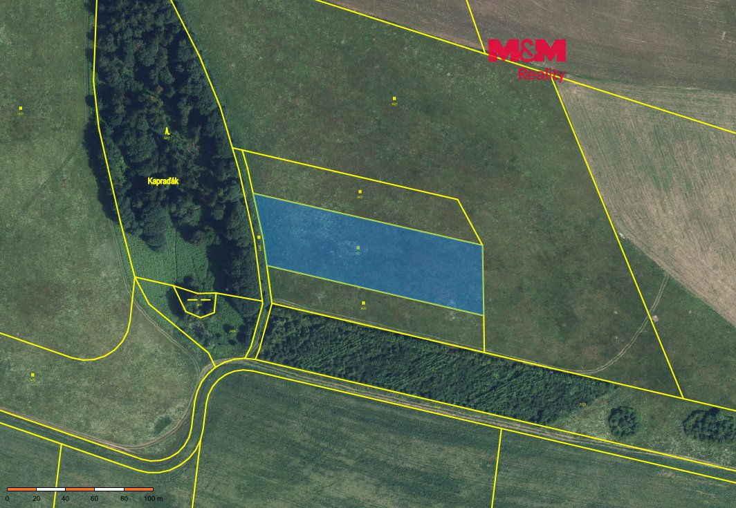 Prodej louky, 7222 m², Lichkov