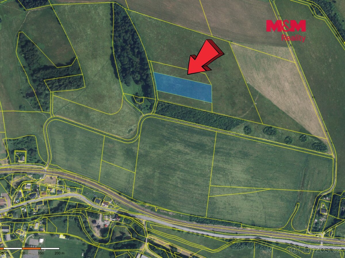 Prodej louky, 7222 m², Lichkov