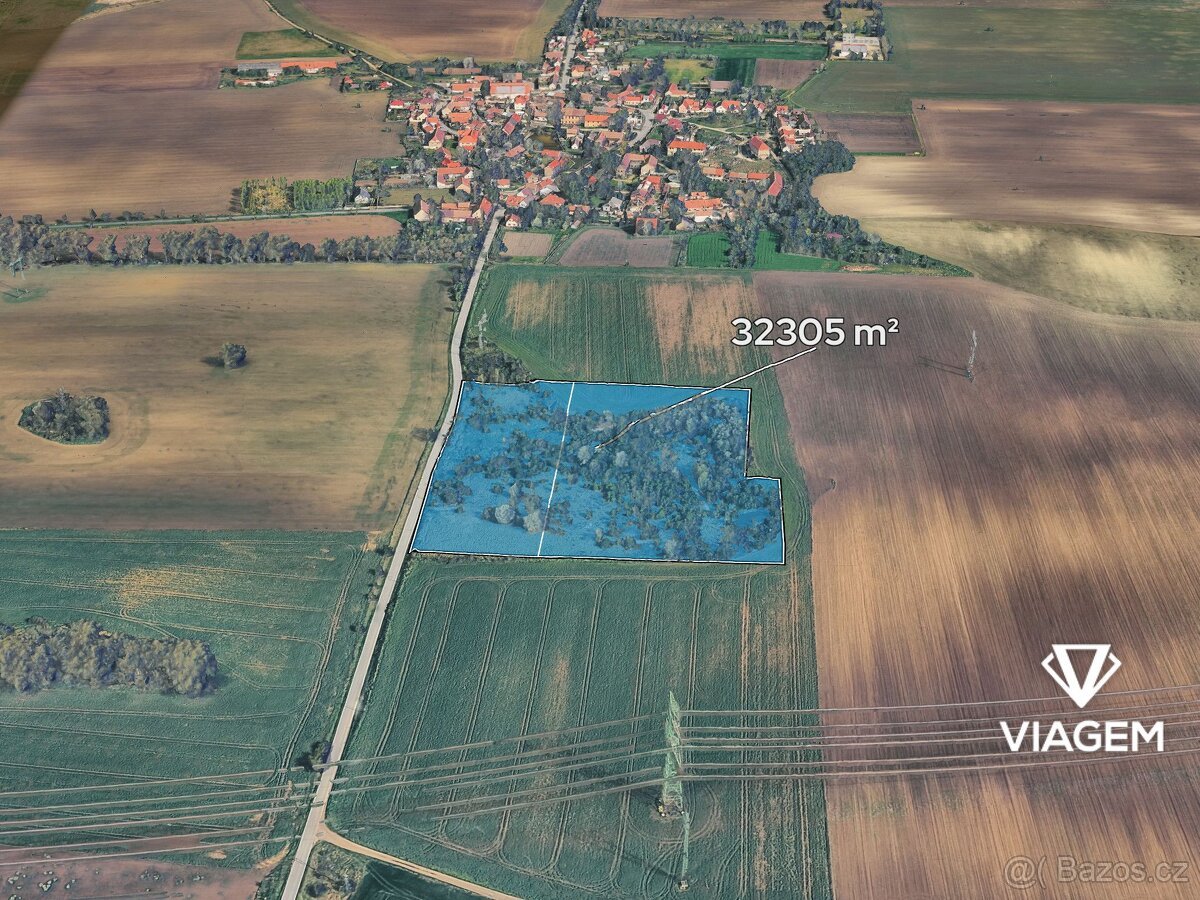 Spekulační - komerční a ostatní 32 305 m², Podíl 1 % o výměř