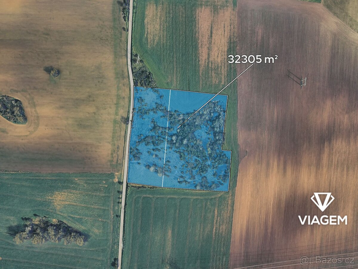 Spekulační - komerční a ostatní 32 305 m², Podíl 1 % o výměř