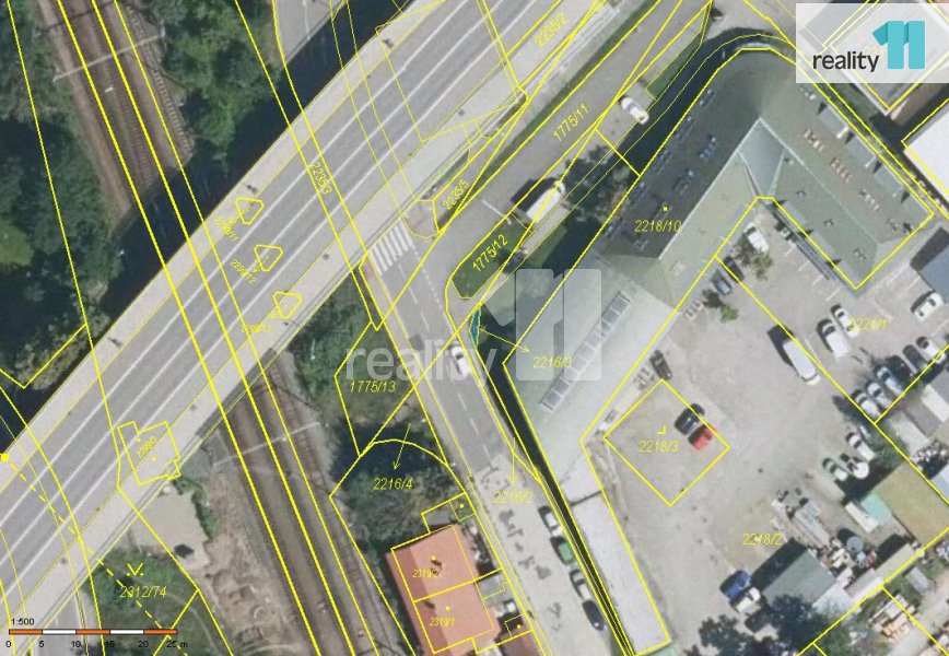 Pozemek 5m2 v průmyslové zóně Brno - Slatina