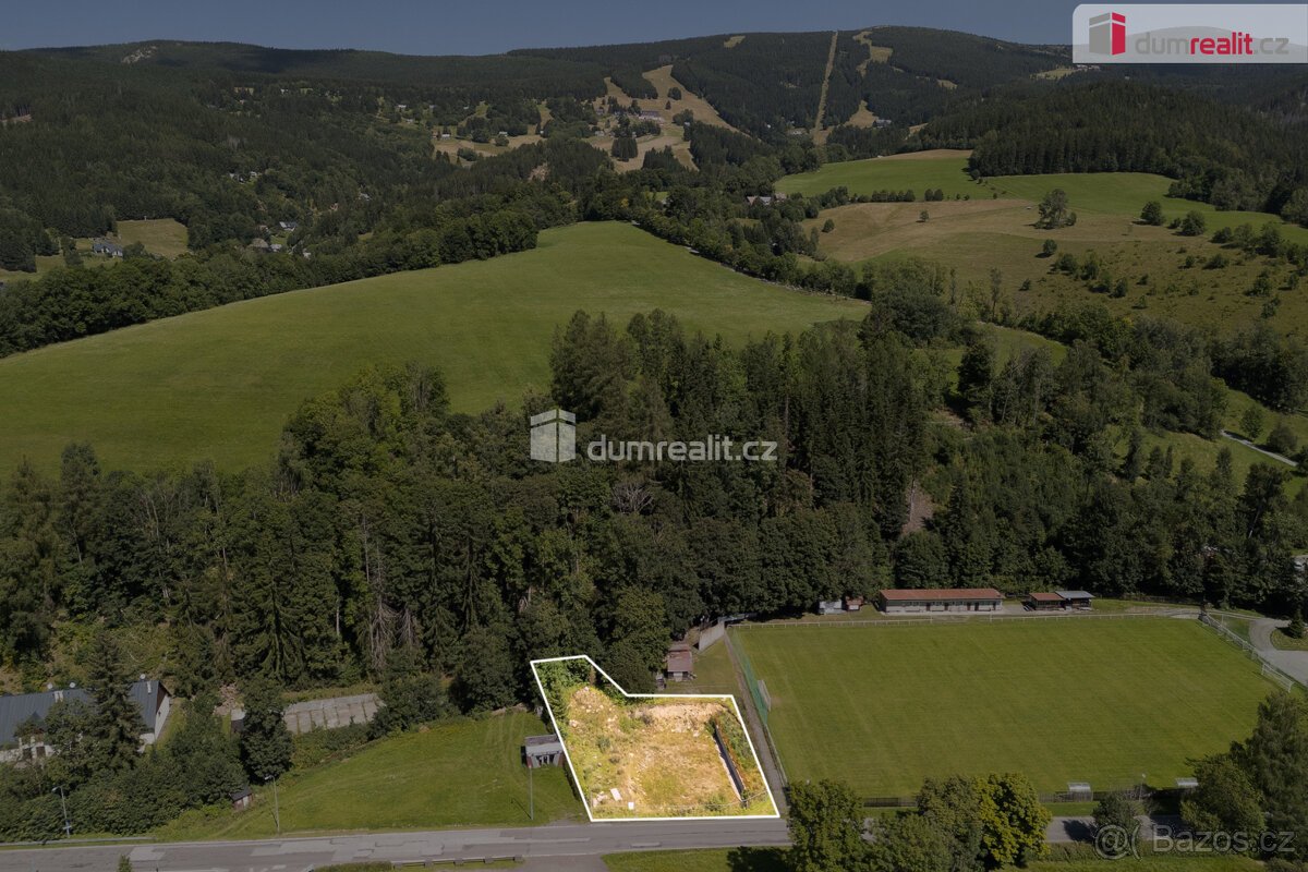 prodej stavebního pozemku, 1.301m2, Rokytnice nad Jizerou