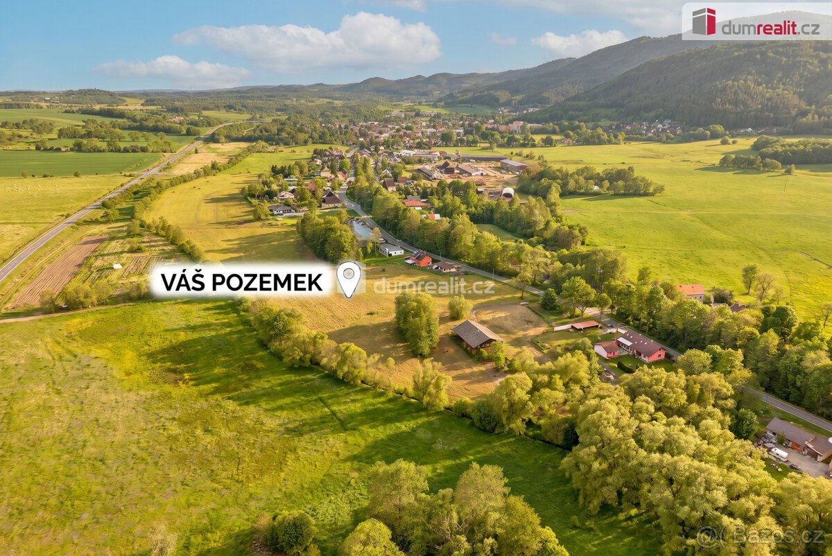 prodej stavebního pozemku, Bystřice u Hroznětína