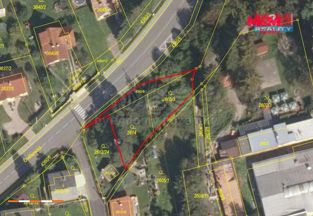 Prodej pozemku k bydlení, 651 m², Frýdlant nad Ostravicí