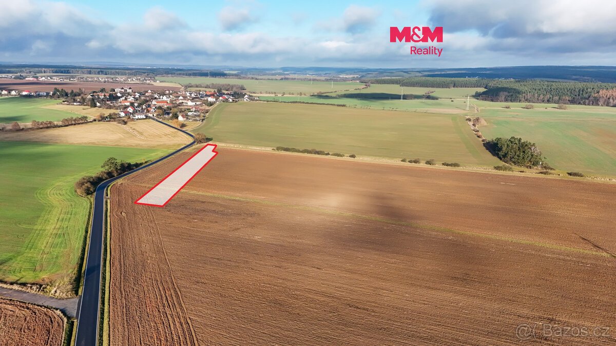 Prodej pole, 6013 m², Ledce