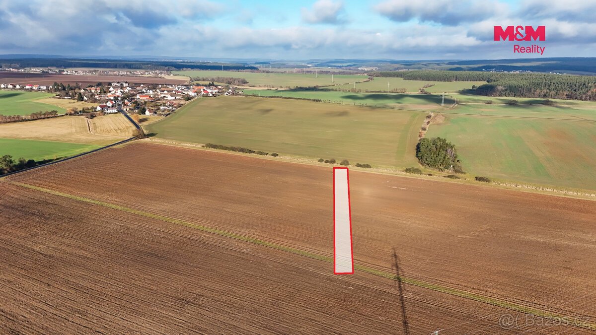 Prodej pole, 6013 m², Ledce