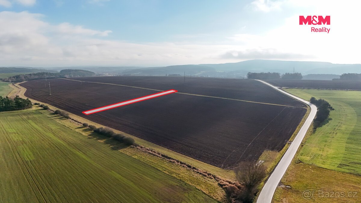 Prodej pole, 6013 m², Ledce