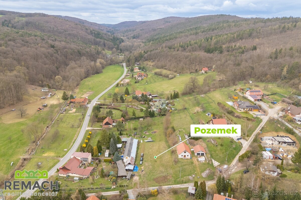 Prodej, stavební pozemek, 1359 m², Kudlovice, Kudlovská doli