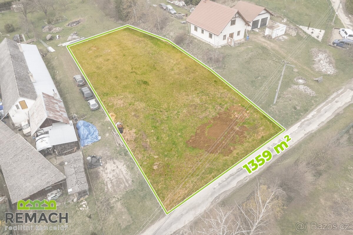 Prodej, stavební pozemek, 1359 m², Kudlovice, Kudlovská doli