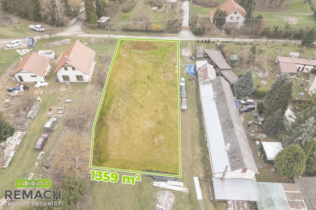 Prodej, stavební pozemek, 1359 m², Kudlovice, Kudlovská doli