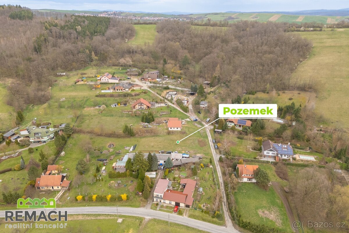 Prodej, stavební pozemek, 1359 m², Kudlovice, Kudlovská doli