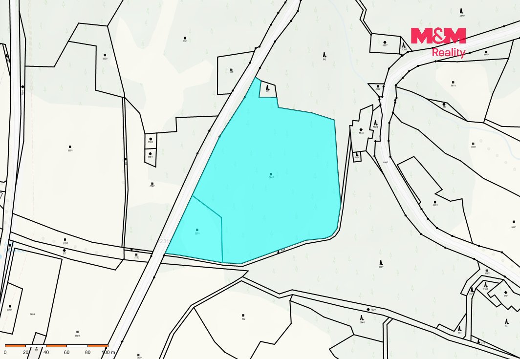 Prodej lesa, 18821 m², Měděnec