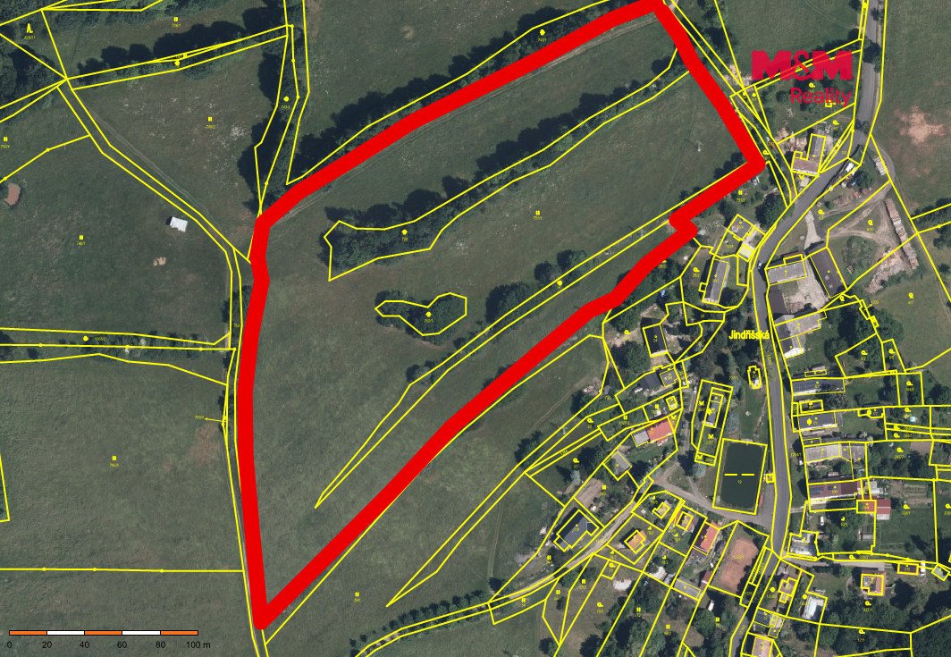 Prodej louky, 41016 m², Jindřišská