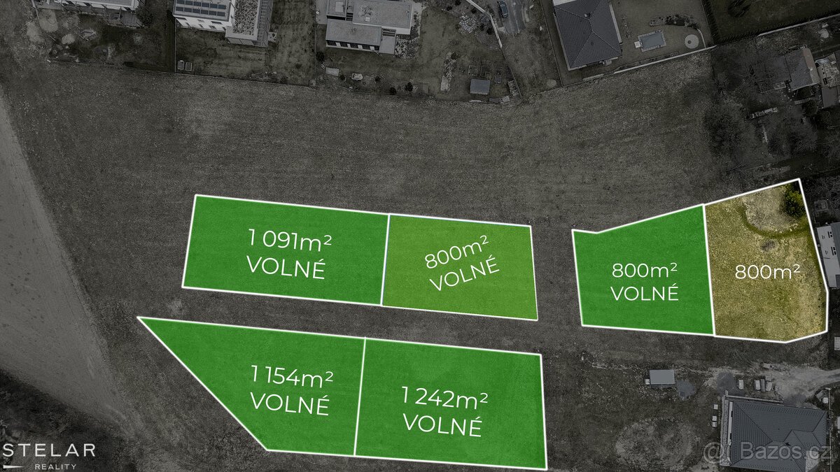 Prodej stavebního pozemku 800m² - Lískovec u Frýdku-Místku