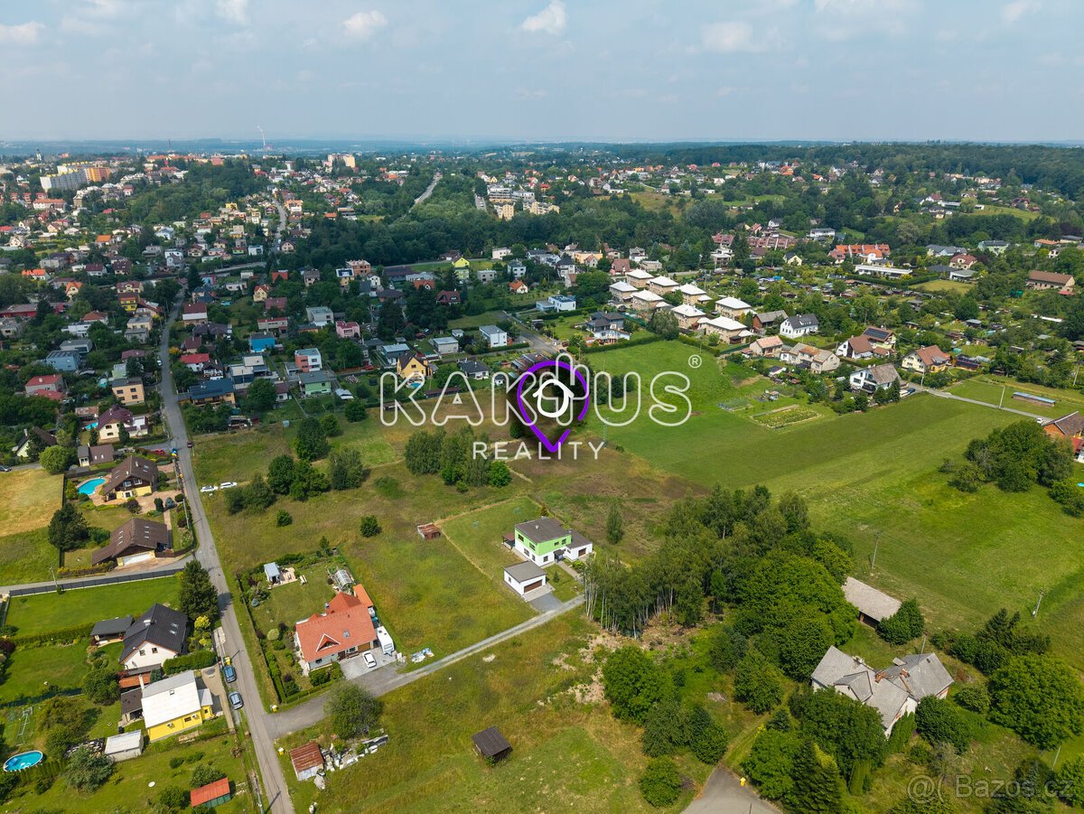 Stavební pozemek 1250 m2, Frýdek, Frýdek-Místek