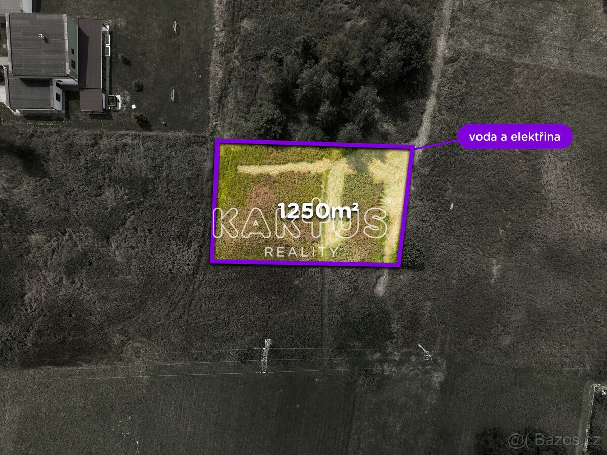 Stavební pozemek 1250 m2, Frýdek, Frýdek-Místek