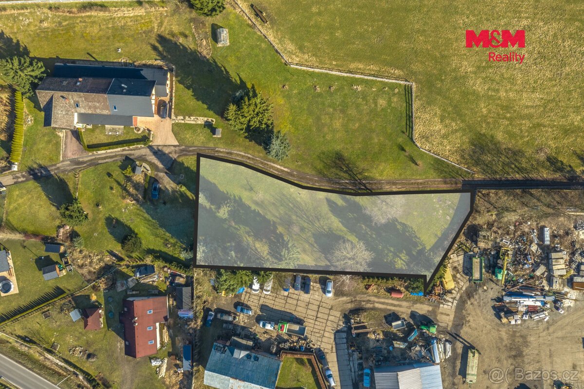Prodej pozemku k bydlení, 1 698 m², Horní Habartice