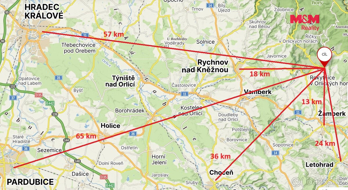 Prodej louky v Rokytnici v Orlických horách