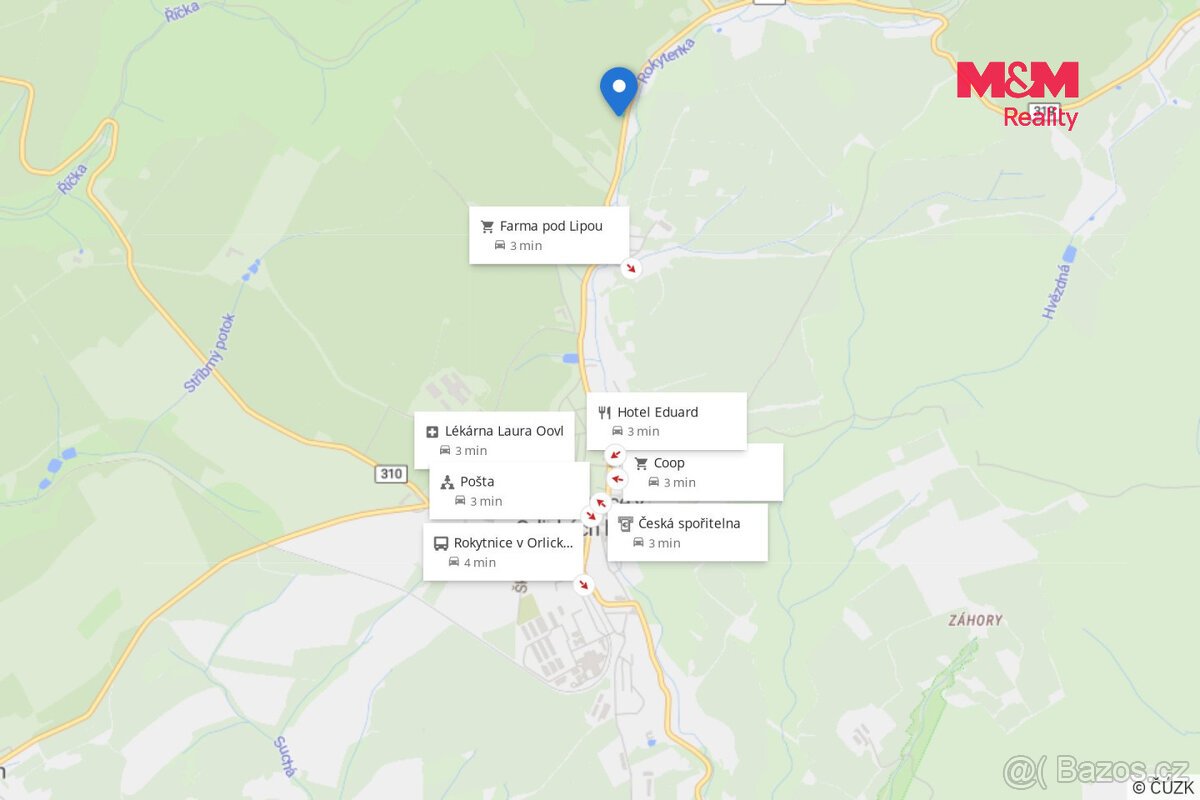 Prodej louky v Rokytnici v Orlických horách