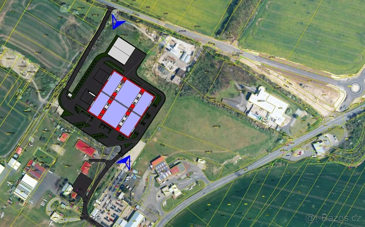 Prodej PRŮMYSLOVÉHO pozemku 42937 m², Roudnice n/L