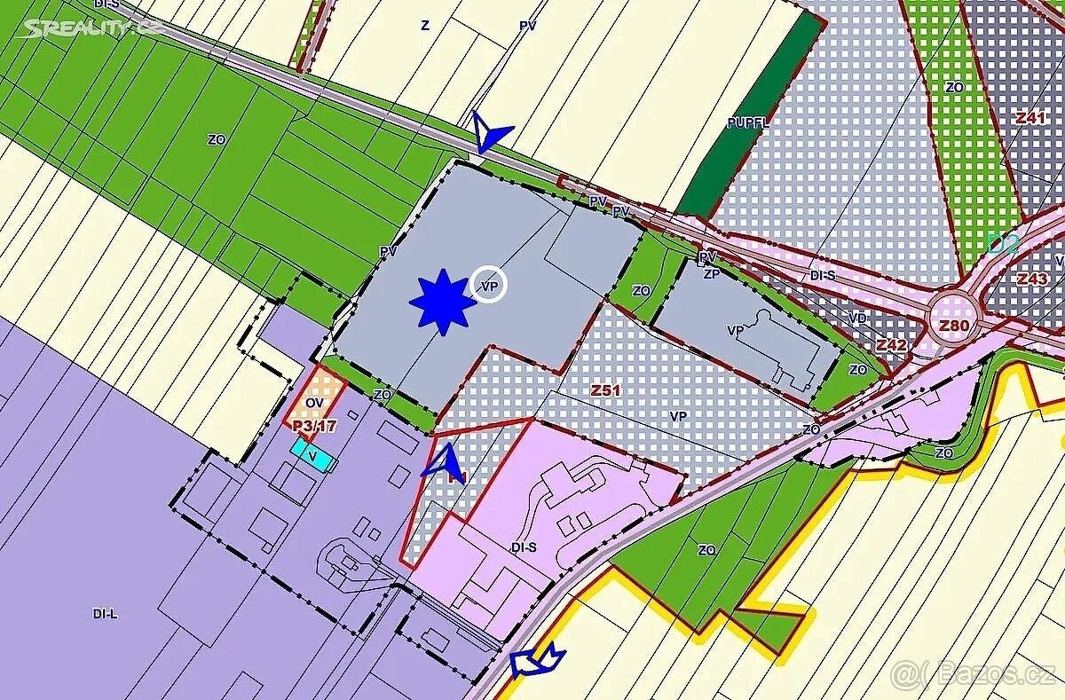 Prodej PRŮMYSLOVÉHO pozemku 42937 m², Roudnice n/L