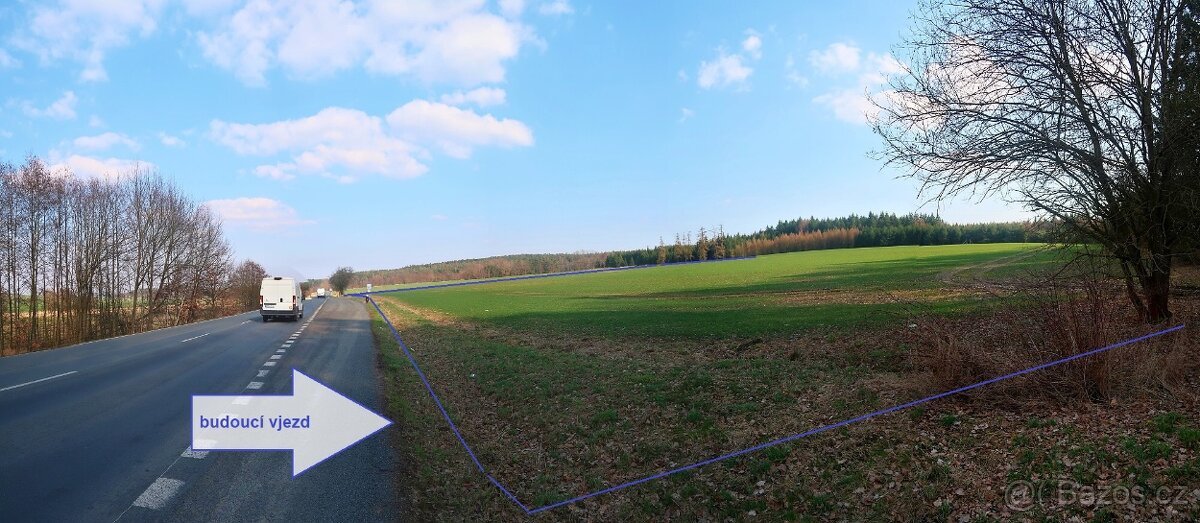 Prodej PRŮMYSLOVÉHO pozemku 76.524 m2, PŇOVANY (Plzeň)