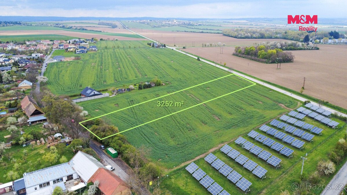 Prodej pozemku k bydlení, 3252 m², Mostkovice