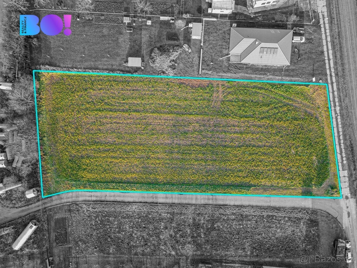 Prodej stavebního pozemku 4329 m², Kyselovice
