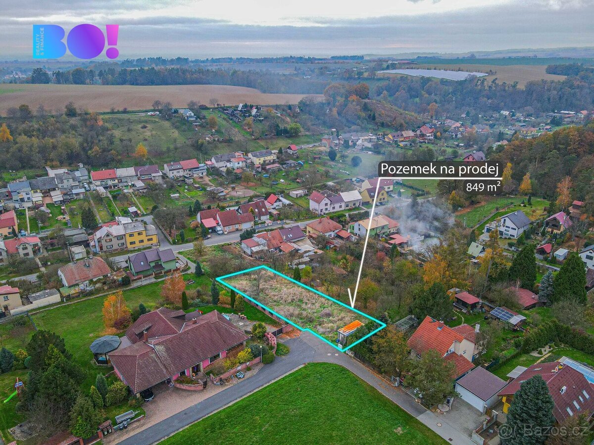 Prodej stavebního pozemku 849 m², Přerov - Čekyně