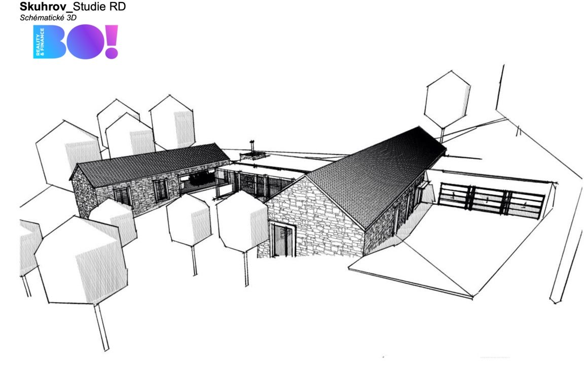 Prodej pozemku pro bydlení 3959 m², Skuhrov