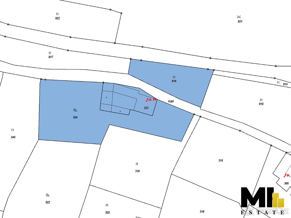 Prodej pozemku pro bydlení, 4941 m2, Polom