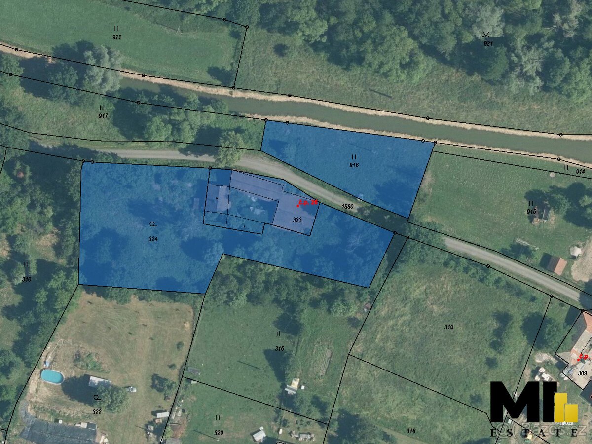 Prodej pozemku pro bydlení, 4941 m2, Polom