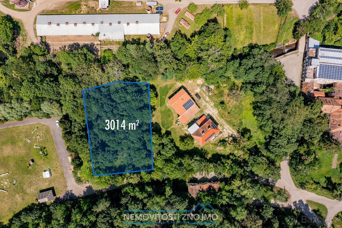 Prodej stavebního pozemku, 1514m2, k.ú. Jaroslavice u Znojma