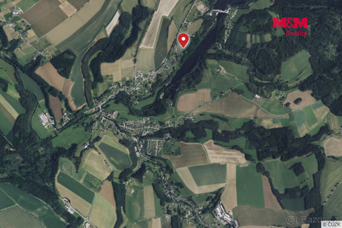 Prodej pozemku k bydlení, 1 543 m², Nekoř